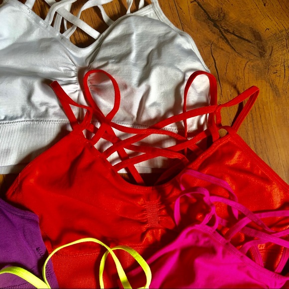 Criss Cross Strappy Bras 5 S/M - Picture 5 of 7